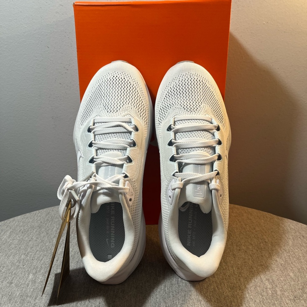 Nike Air Zoom Pegasus 41 White Pure Platinum Running Women's Size 9 FD2723 102 - Picture 8 of 11